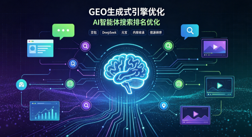 新荣区GEO 浪潮来袭：生成式引擎优化崛起，创作者争抢豆包、DeepSeek、元宝智能体流量入口